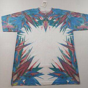 Cooke Collective Mens Tropical Print T-Shirt Size M Multicolor